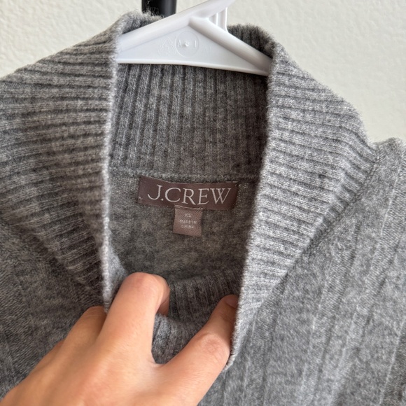 J.Crew Gray Turtleneck Sweater Size XS - Picture 3 of 5